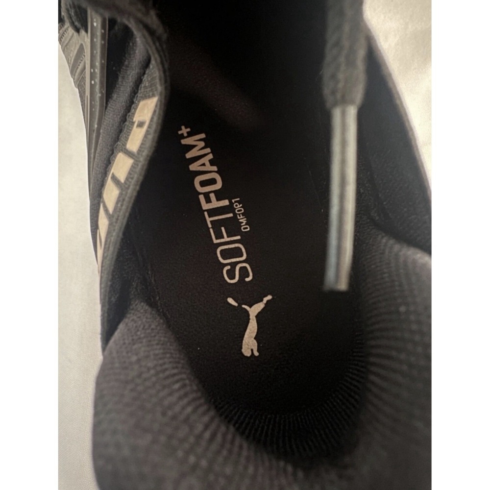 PUMA Wired Unisex Kids Athletic Sneaker Black Lace-Up Mesh Low Top US 8 - Picture 10 of 10